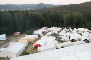 Zeltdorf „Altenau“ Foto: „Quelle: Nds. Jugendfeuerwehr“